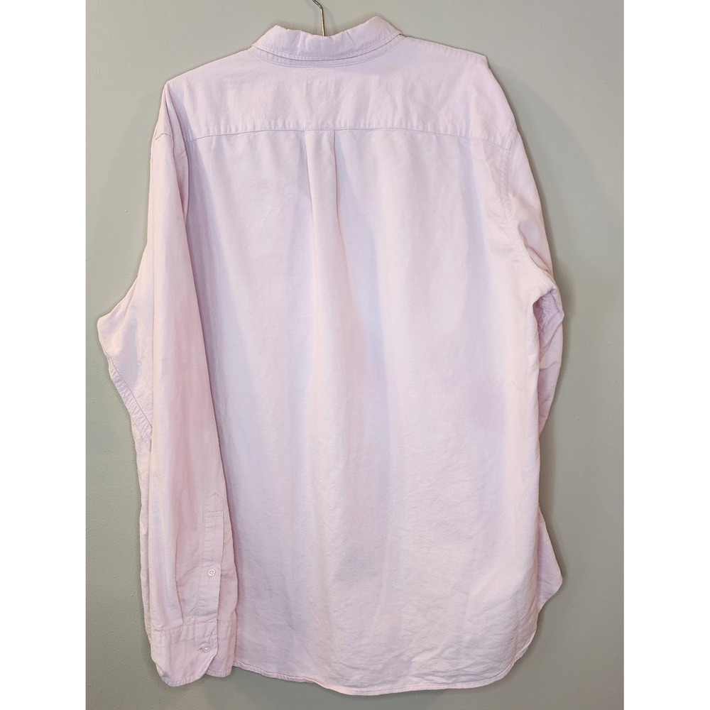 J.Crew Men's Flex Oxford Classic Fit Button-Down Shirt – XXL (Pink)